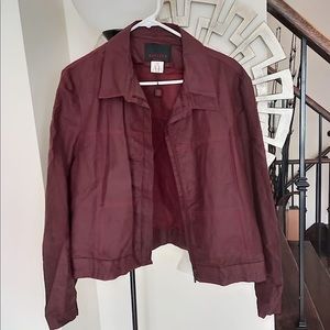 Batiste Paris Burgundy Jacket